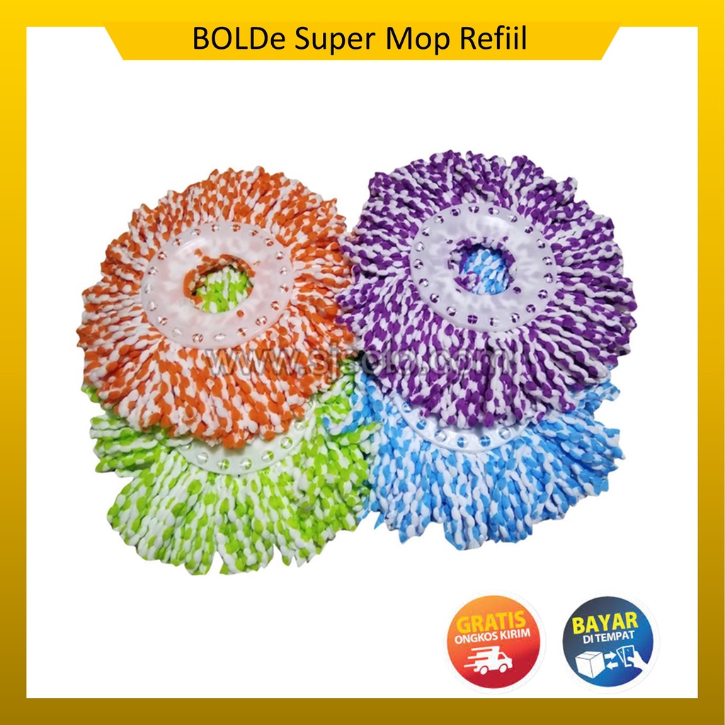 [ MURAH ] Refill Super MOP BOLDe / Refill Kain Pel Super MOP ORIGINAL BOLDe