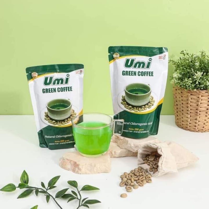 UMI GREEN COFFE ORIGINAL | UGC ORI | MINUMAN HERBAL | PELANGSING BADAN