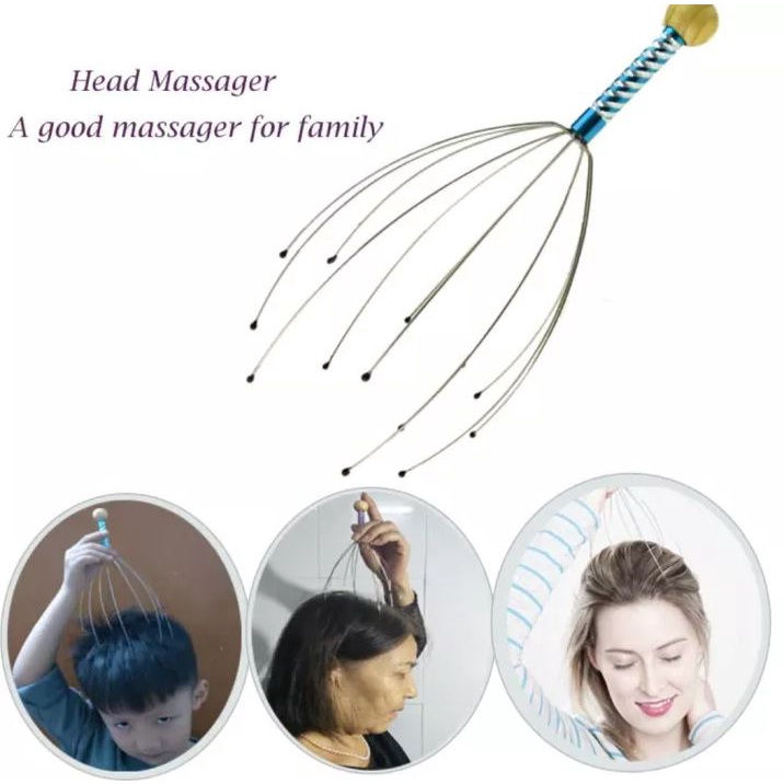 [DEASHOP] ALAT PIJAT KEPALA BOKOMA REFLEKSI RELAXING HEAD MASSAGE ANTI SAKIT KEPALA PUSING / ALAT TERAPI PIJAT PIJIT KEPALA / PEMIJAT KEPALA