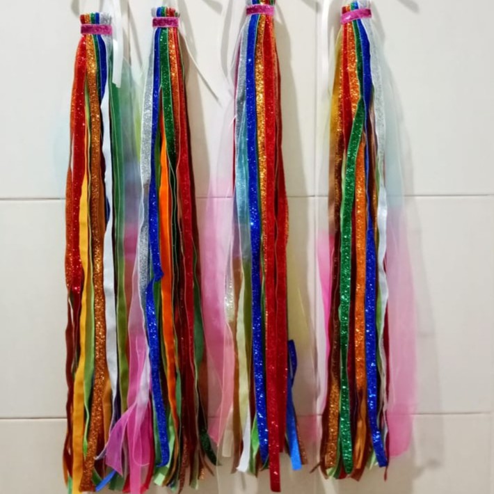 Tassel Tamborin. Tassel Bludru. Rumbai Tamborin. Pita Tamborin. Tamborin. Tassel. Tasel. Alat Tari