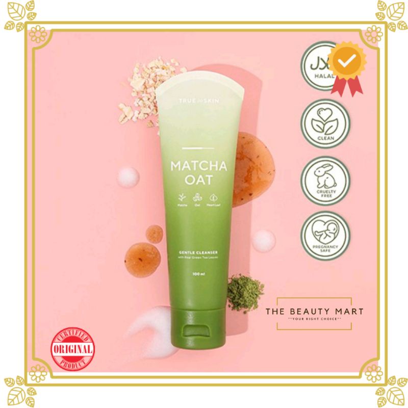 True to Skin Matcha Oat Gentle Cleanser 100ml