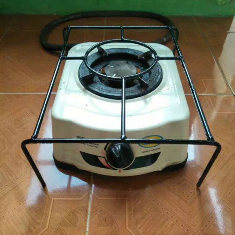 Jagrak / Tangkringan / Jagrakan Tatakan Kompor Gas Oven Untuk 1 Tungku Rinnai Quantum Semua Merk