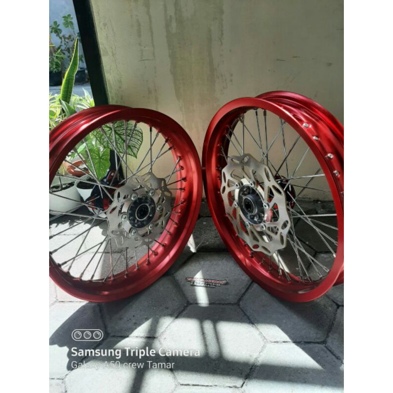 Velg Set SUPERMOTO KLX150L Dtracker Klx BF 250/300