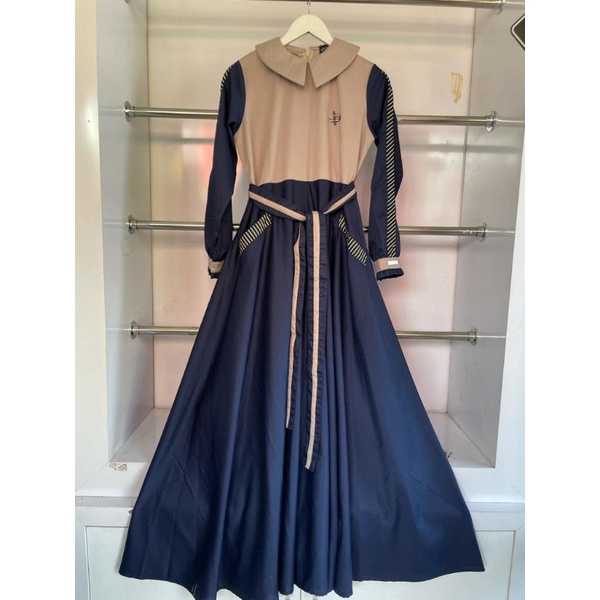 Zana dress Navy Ori by Journey JP
