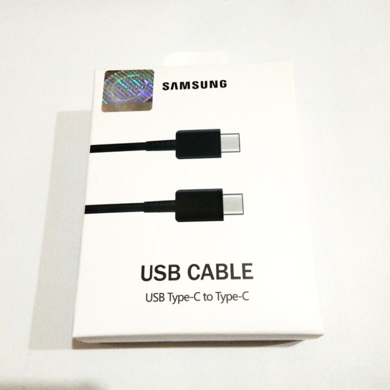 CIE Kabel USB Samsung Original Type C to Type C