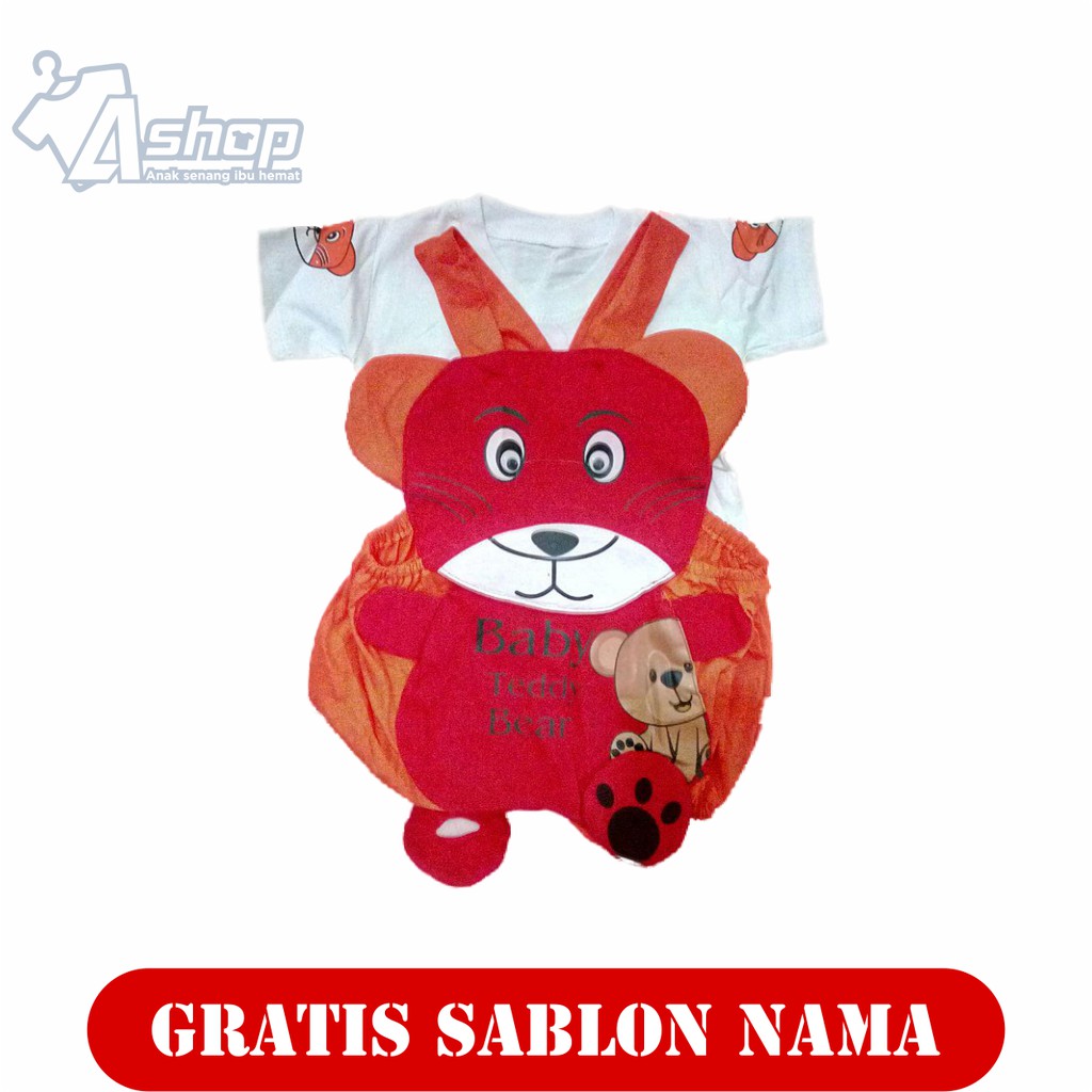 Baju Kodok bayi Teddy bear