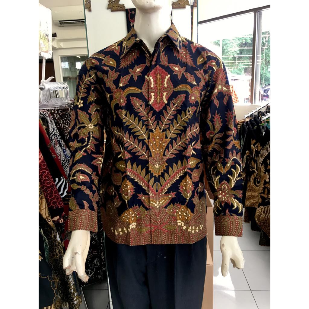 Batik Danar Hadi Lengan Panjang Original Hitam [ADN-PA132]