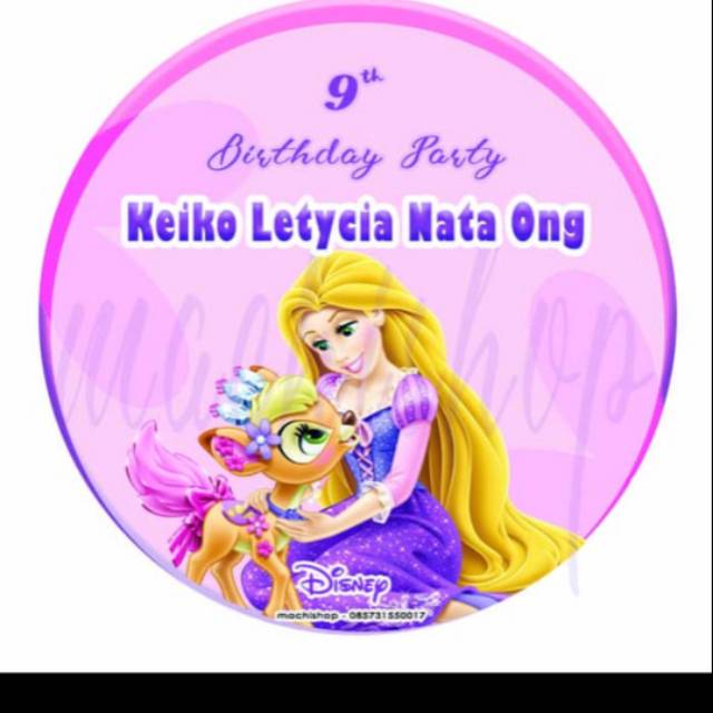 

Stiker souvenir ulang tahun