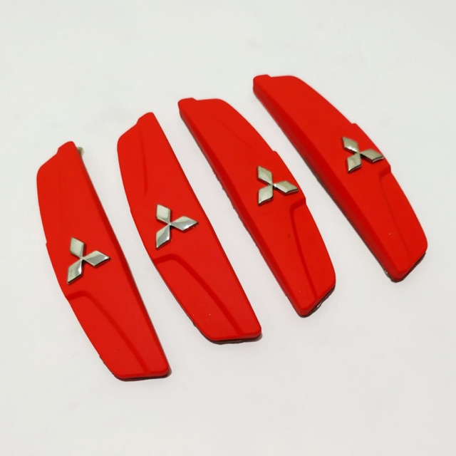 Equivalents| NEW DOOR GUARD Mobil Mitsubishi Warna Merah PREMIUM Karet Pelindung pintu Mobil