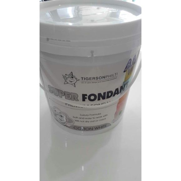 

Fondant Tigerson Putih 1kg