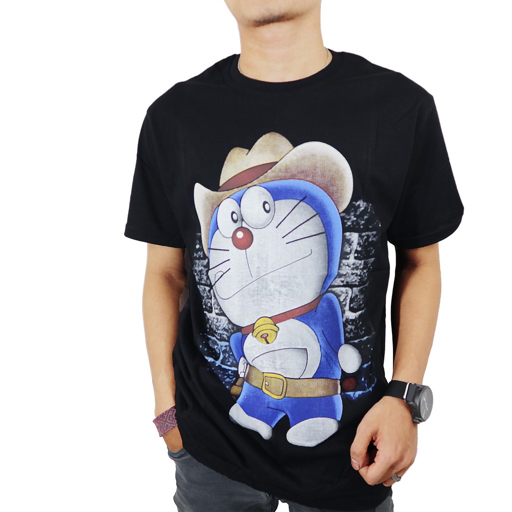 BAJU DISTRO/KAOS PRIA/KAOS LENGAN PENDEK/KAOS KARTUN/KAOS DISTRO PRIA 2020 DORAEMON KAOS KARTUN KAOS POLOS KAOS KEKINIAN