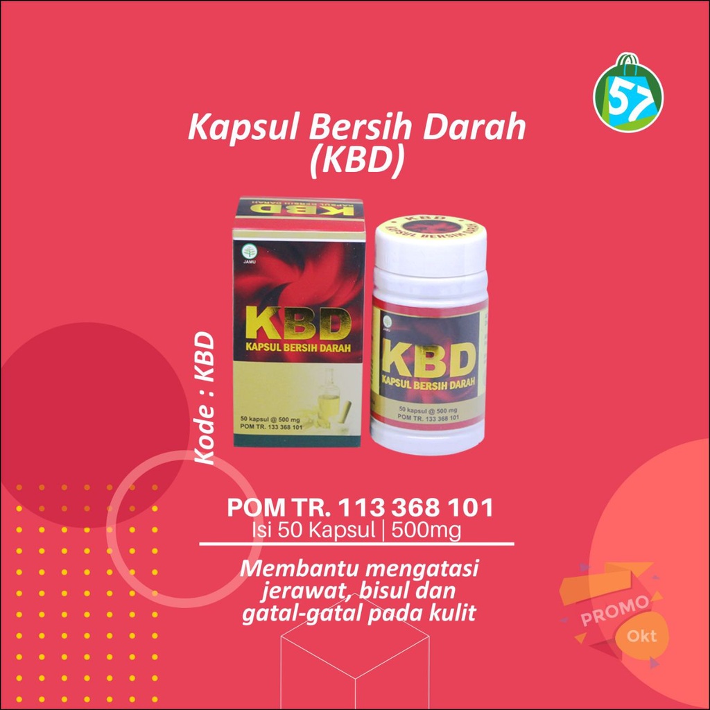 

KAPSUL BERSIH DARAH KBD TOGA NUSANTARA