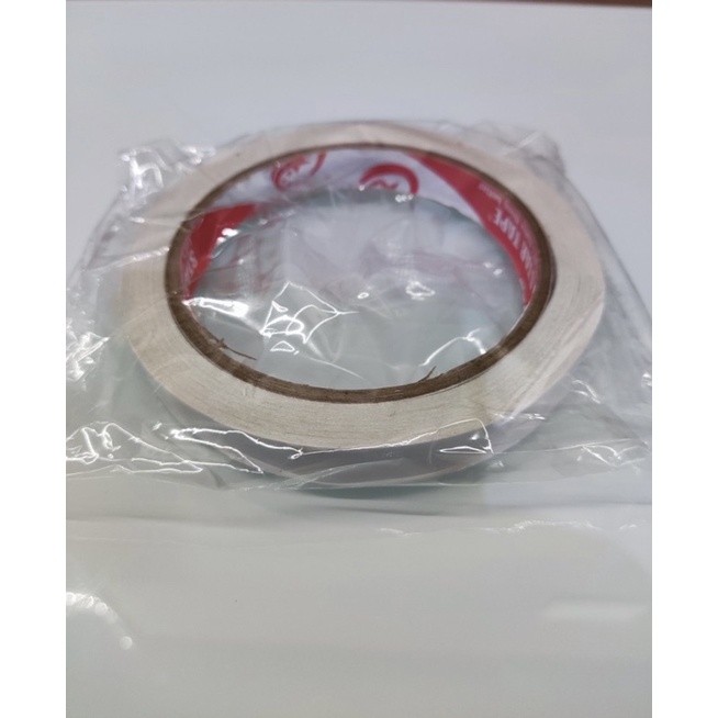 

ISOLASI DOUBLE TAPE STAR TAPE 12 mm x 10 meter | SELOTIP DOUBLE TAPI STAR TAPE
