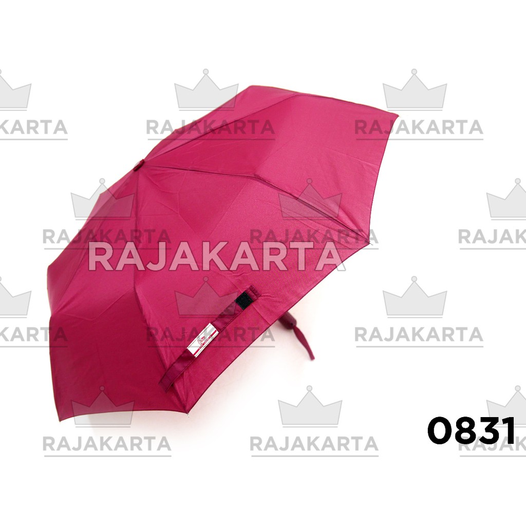 Payung Lipat 3 Otomatis Polos Merk Winpu 0831