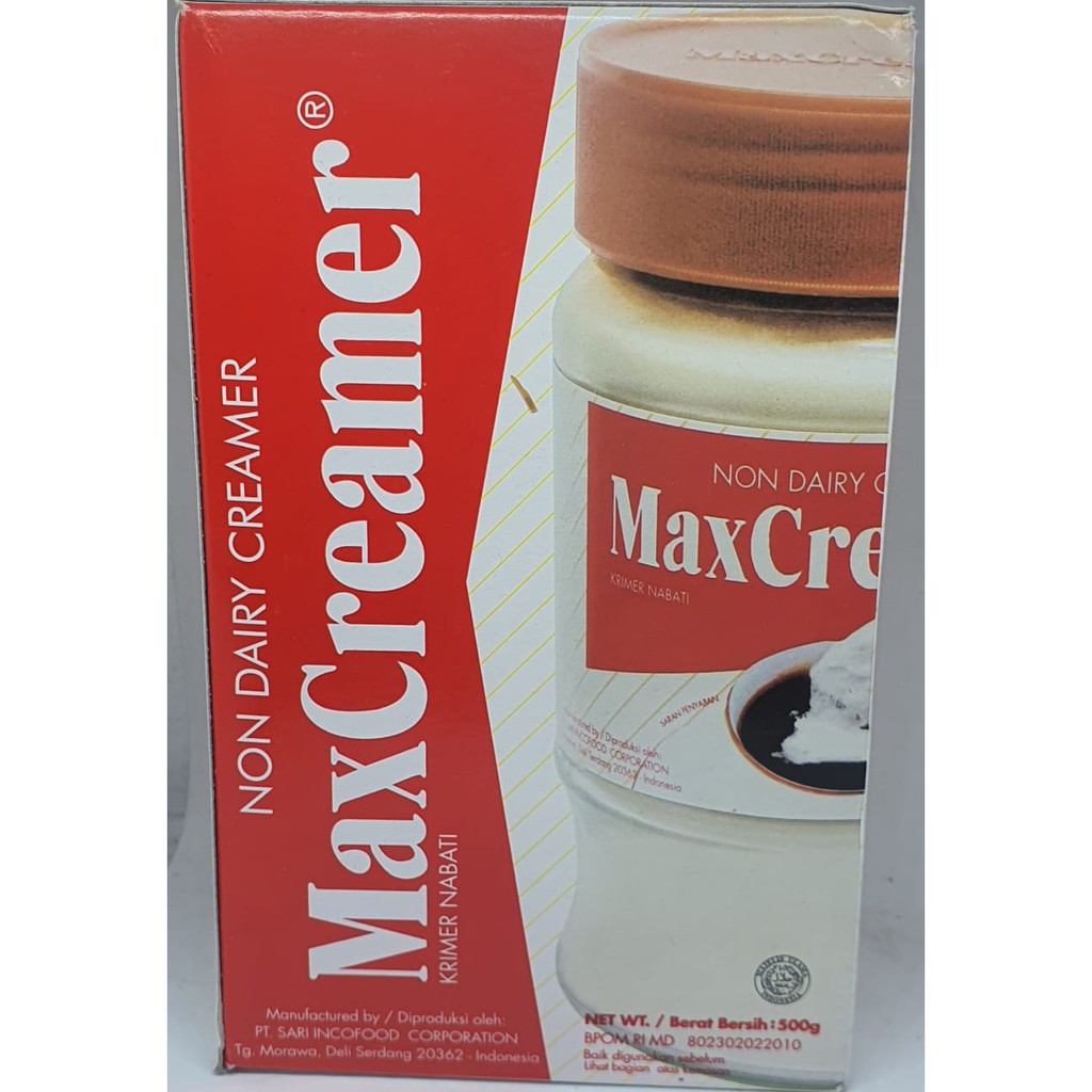 

Max Creamer 500 gr gram G / 500gr / 500gram