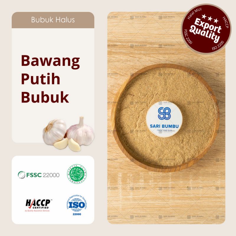 

Bawang Putih Bubuk / Garlic Powder Export Quality