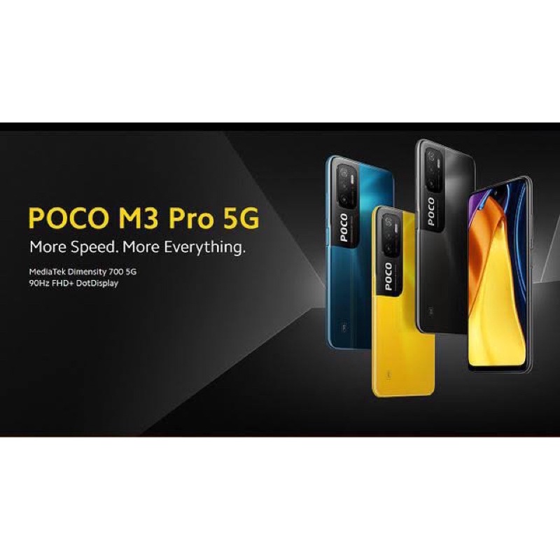 POCO M3 PRO 5G 6/128 4/64 garansi resmi tam✅