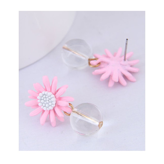 LRC Anting Tusuk Fashion Chrysanthemum Earring A58447