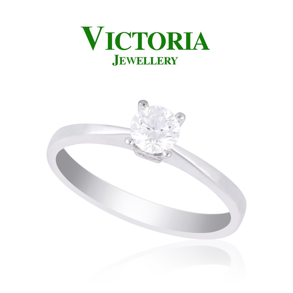 Cincin Berlian GIA Sertifikat VFLR694940 Victoria Jewellery