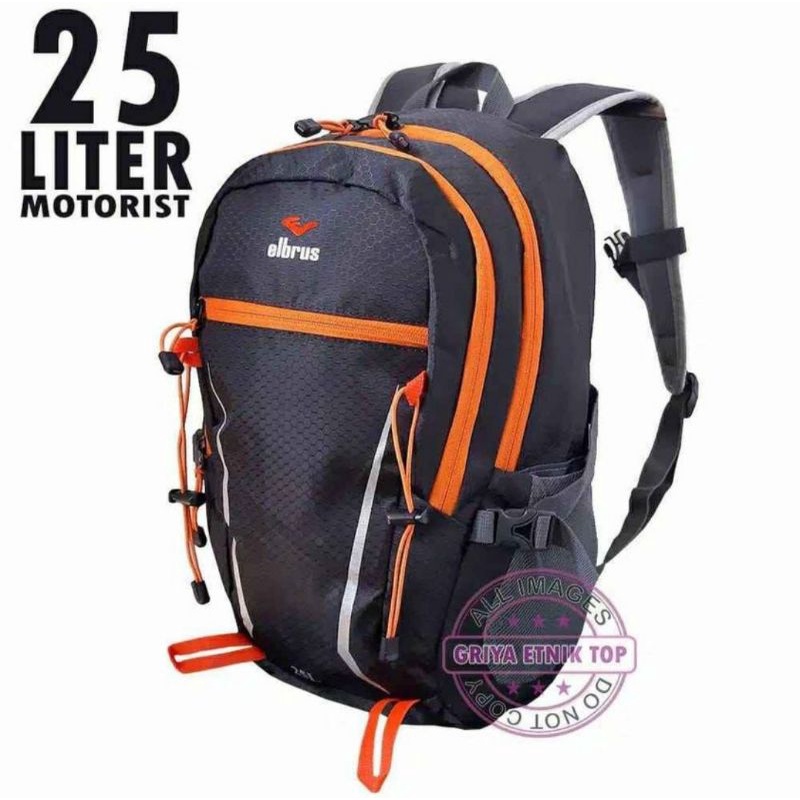 Tas Ransel pria # Ransel Elbrus 25 liter original # Tas Pungung Laptop