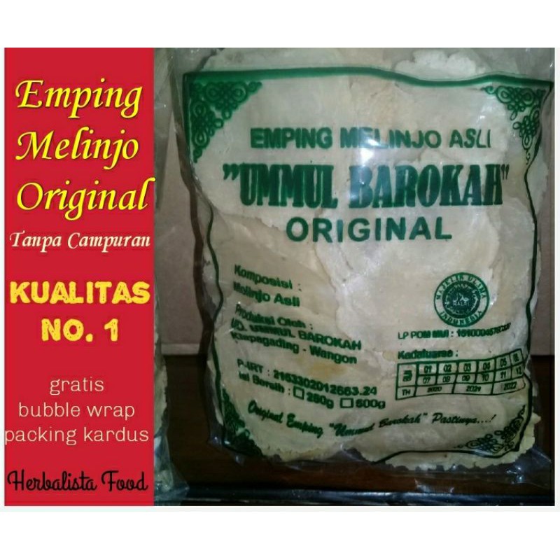 

Emping Mlinjo Asli / Emping Melinjo Asli / Emping Melinjo Orisinil / Emping Melinjo Original