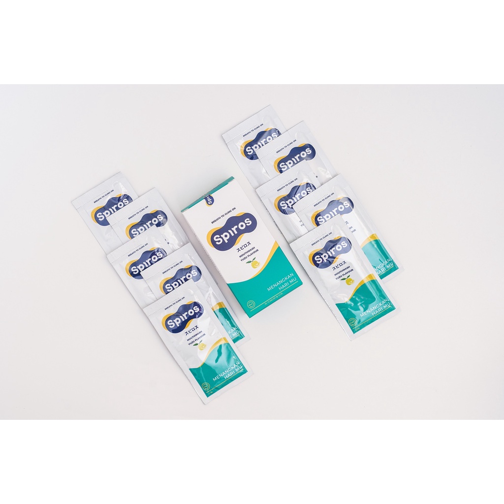 SPIROS Mouthwash Anti-Halitosis Anti Bau Mulut - Obat Kumur Perawatan Pembersih Penyegar Mulut Gigi