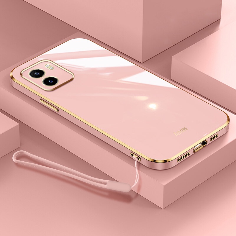 Andyh Soft case Hp Dengan Tali Untuk Vivo 15S / Y15A / Y01