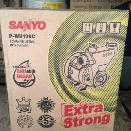 Pompa Air SANYO PWH 138C Non Auto PWH138C