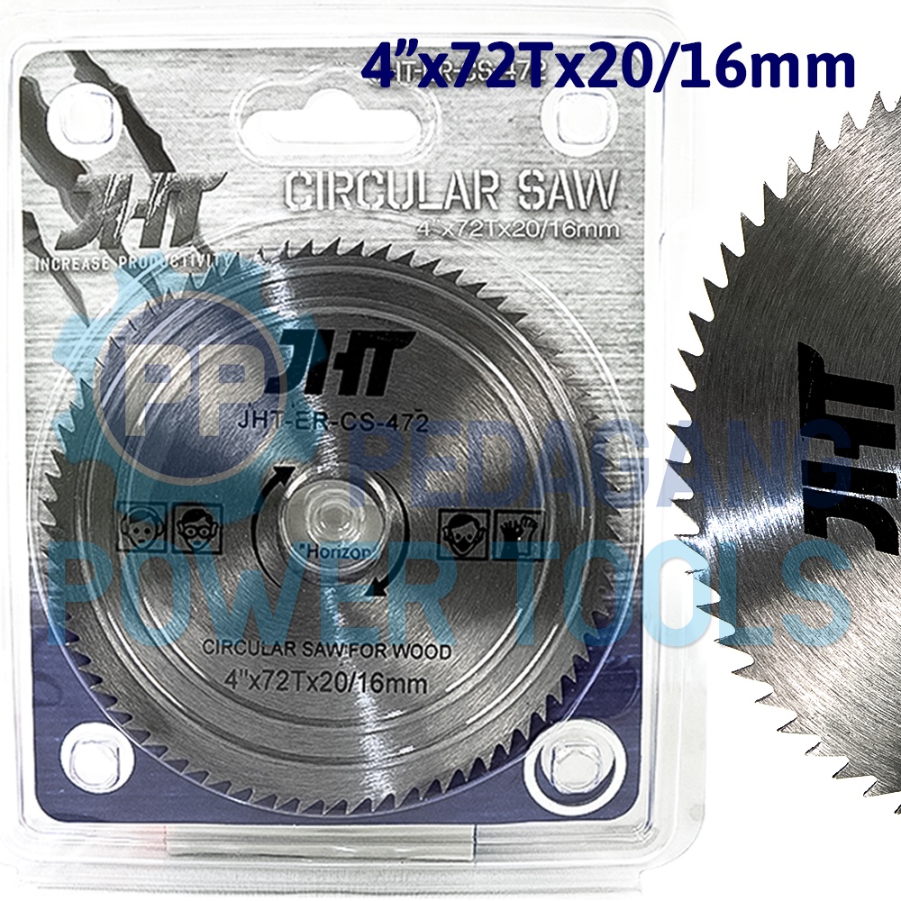 JHT MATA CIRCULAR SAW 4 INCH X 72 T GERINDA PISAU GERGAJI POTONG KAYU