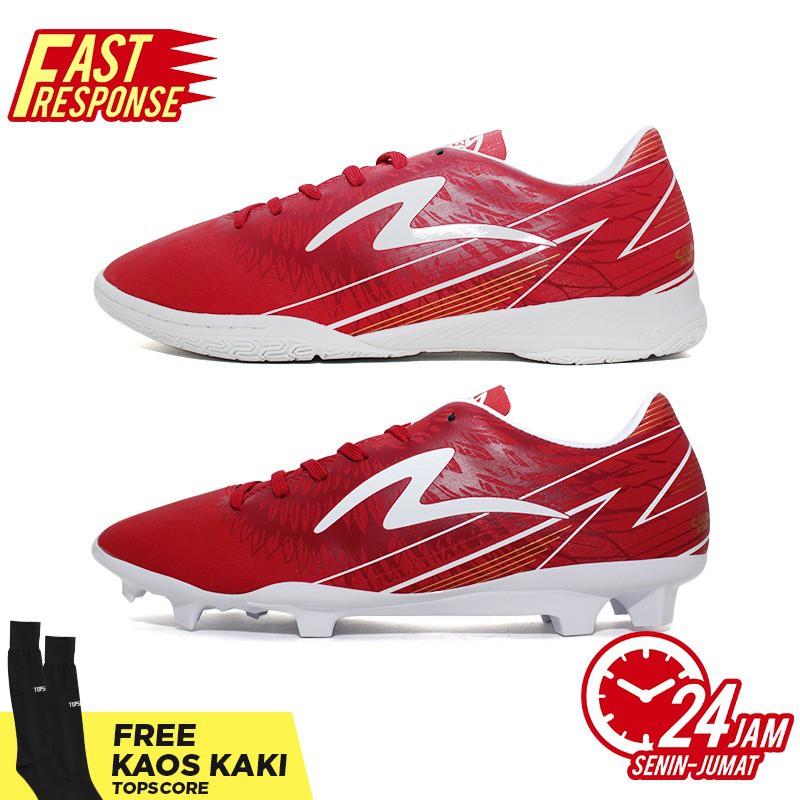 Sepatu Specs Accelarator Lightspeed Garuda Attack Emperorred White Shopee Indonesia