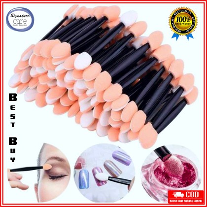 Kuas Make Up Mata Eyeshadow Mini Brush Kuas Spons Eye Shadow disposable