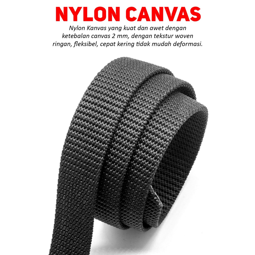 IKAT PINGGANG ANAK SEKOLAH SD TALI SABUK NYLON KANVAS GESPER ANAK SD CODE S029