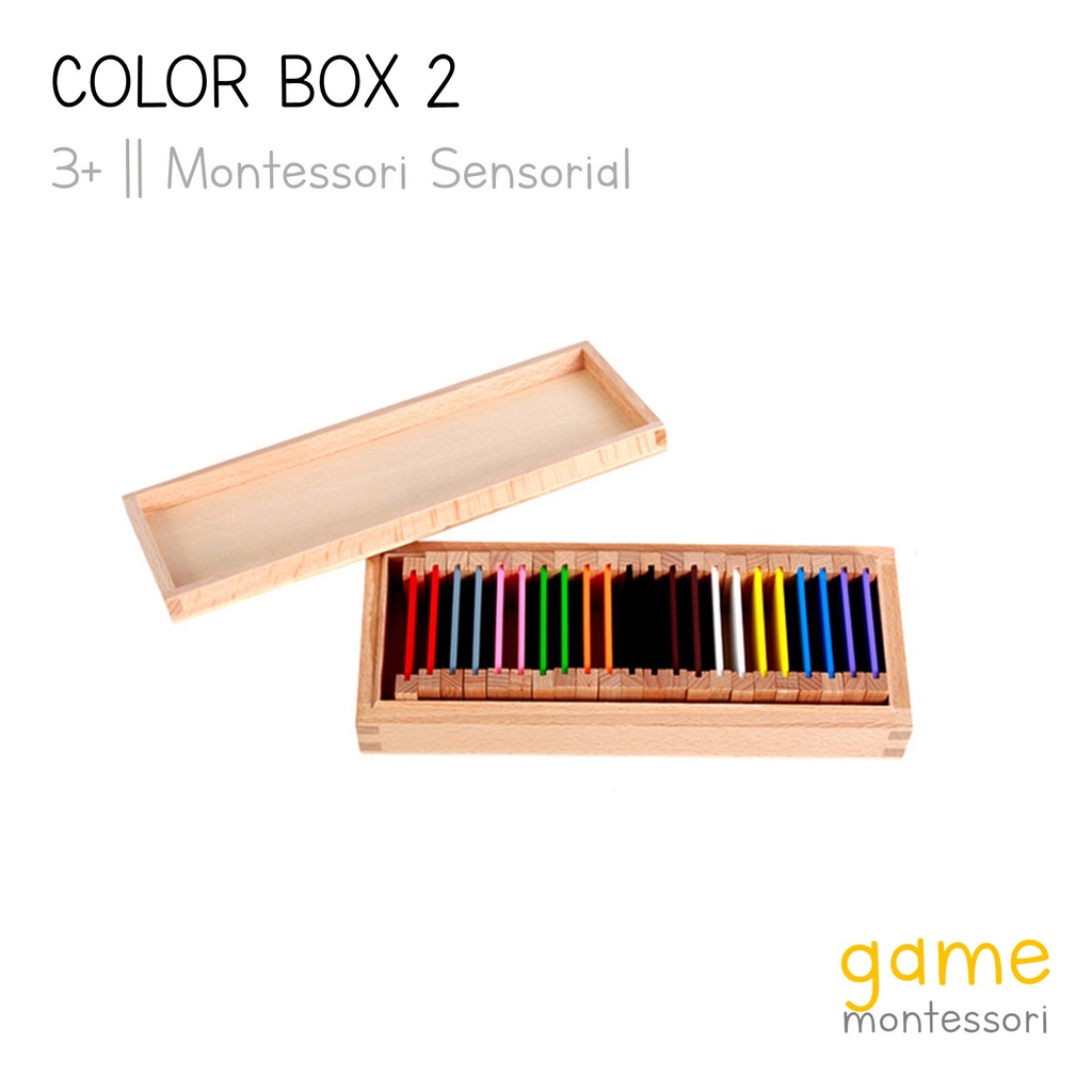 Game Montessori Color Box 2