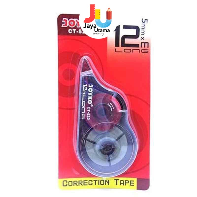 

Joyko Correction Tape Tip Ex Kertas Ct-522 12 Meter