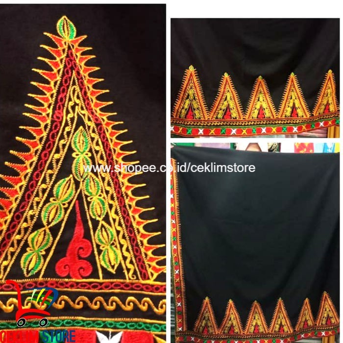 Kain Songket Kerawang Gayo Aceh | Motif Pucok Rubong