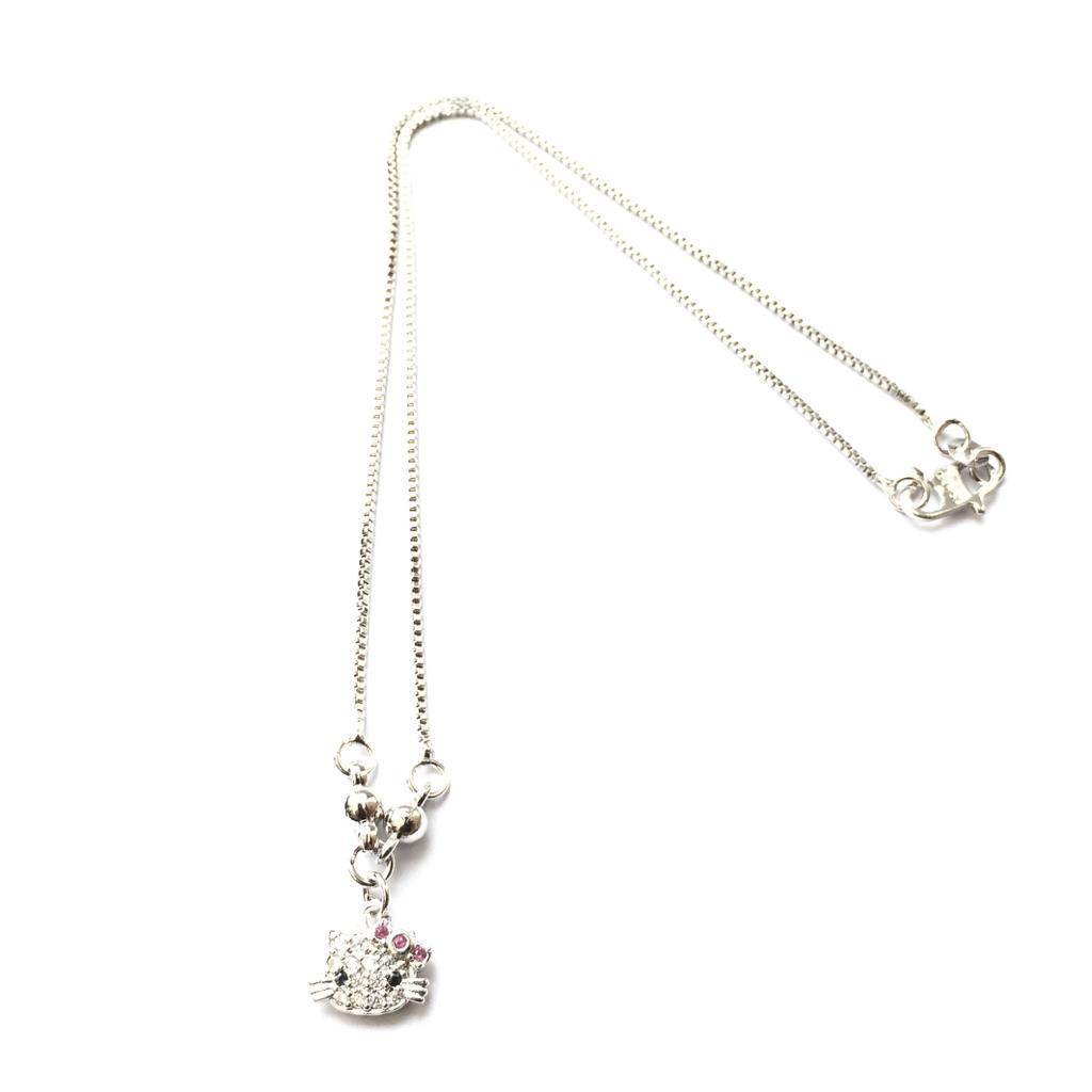 Xuping Kalung Cantik Anak Perempuan Liontin HelloKitty - Kalung Xuping Silver 19