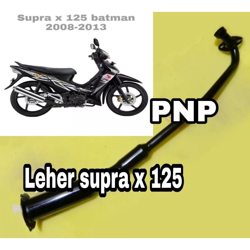 Leher Supra 125 Batman/ leheran knalpot Supra 125