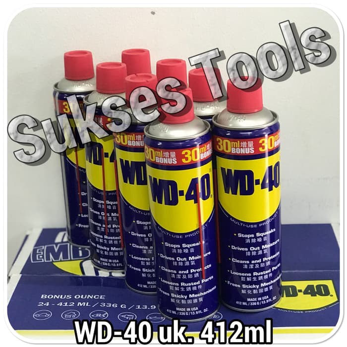 WD 40 412 ml / Pelumas Serba Guna WD40 uk. 412 ml