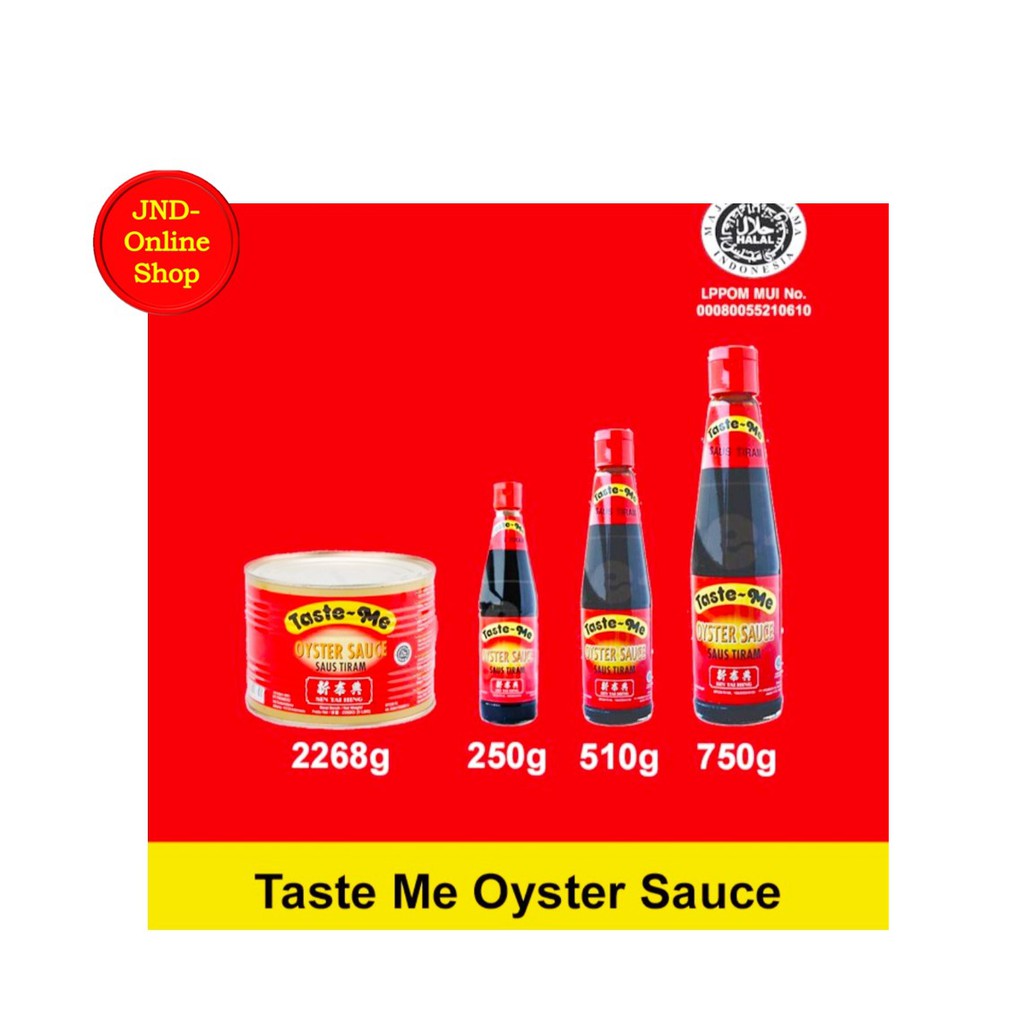 Taste Me Oyster Sauce Sin Tai Hing Saus Tiram uk 250 gr