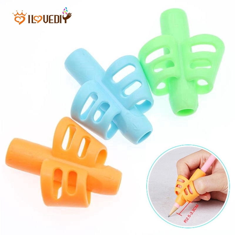 [HL] [3 Pcs Pack] [Students Grip Pen Posture Correct Device] [Children Pencil Holder]