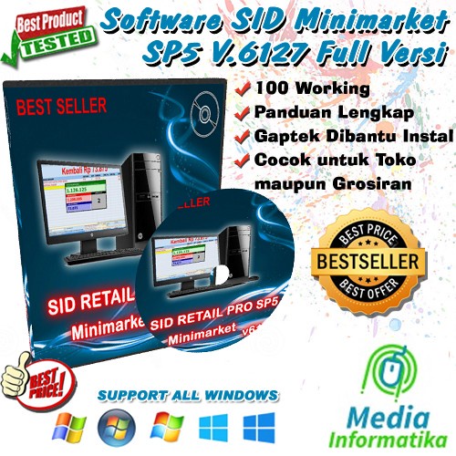 (READY) Sid retail pro minimarket versi 6127 terlaris