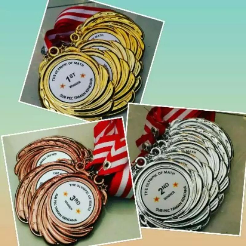 

MEDALI SET ( ISI 3 PCS)