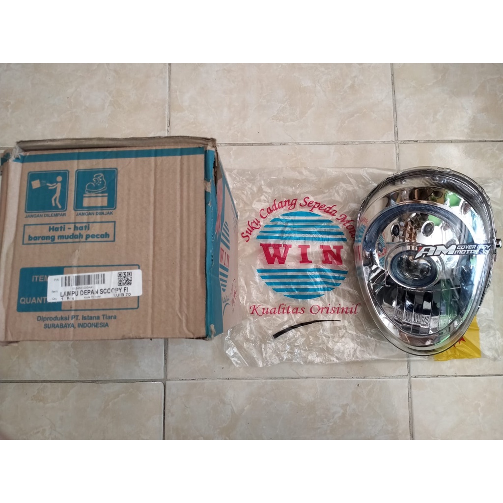 REFLEKTOR SCOOPY FI / LAMPU DEPAN SCOOPY FI