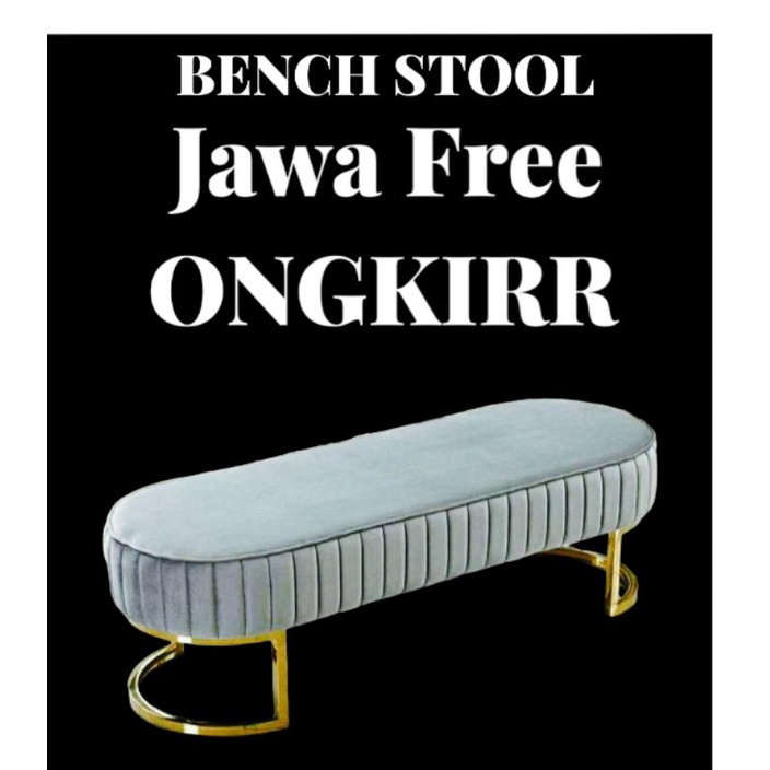 BENCH STOOL FOR YOU BOSS/KURSI SOFA/KURSI BULAT/SOFA MODERN/KURSI TAMU/SOFA MURAH/KURSI MURAH/KURSI 