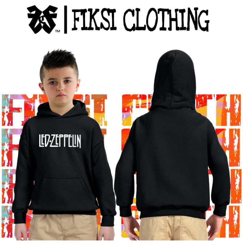 Jaket Swester Hoodie Anak Band Led Zeppelin - Fiksi Clothing