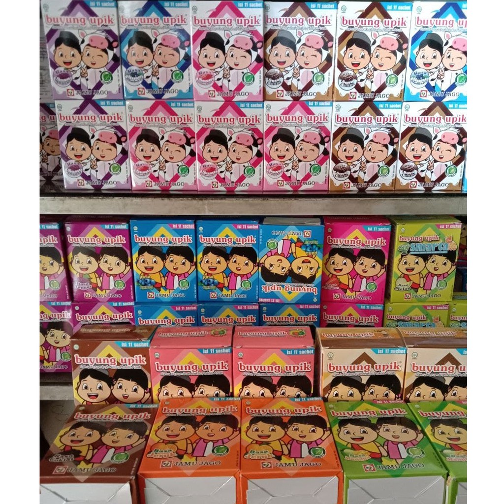 

BUYUNG UPIK 1 PACK ISI 11 SACHET