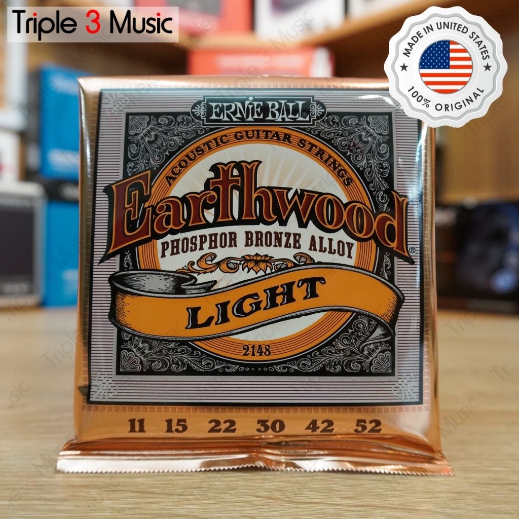 Ernieball Ernie Ball 2148 ORIGINAL RESMI 11-52 Senar Gitar Akustik