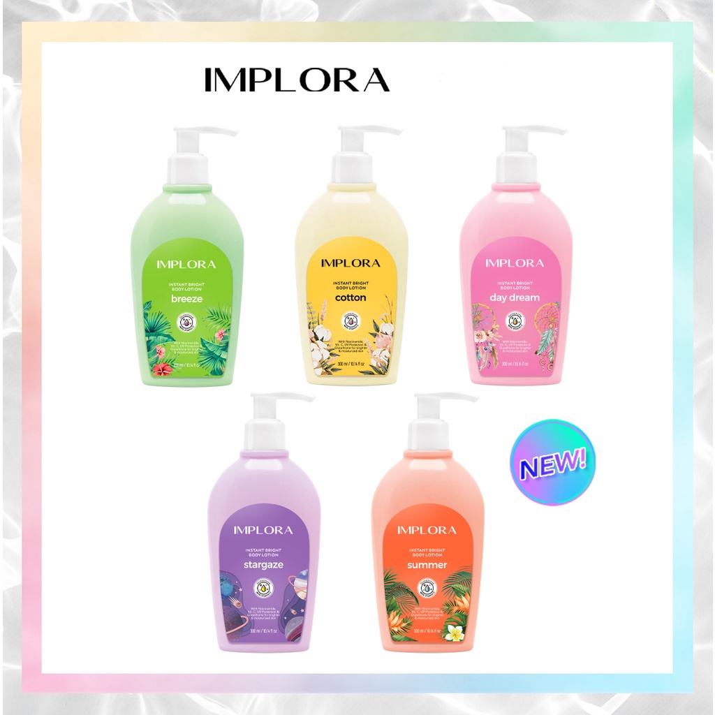 ★ BB ★ Implora Instant Bright Body Lotion 300ml