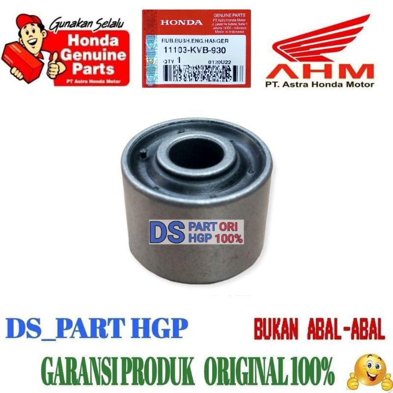 HGP 11103-KVB-930 Karet Mounting Bos Engine Hanger Beat Scoopy Spacy Vario 110 125 150 Matic KBM
