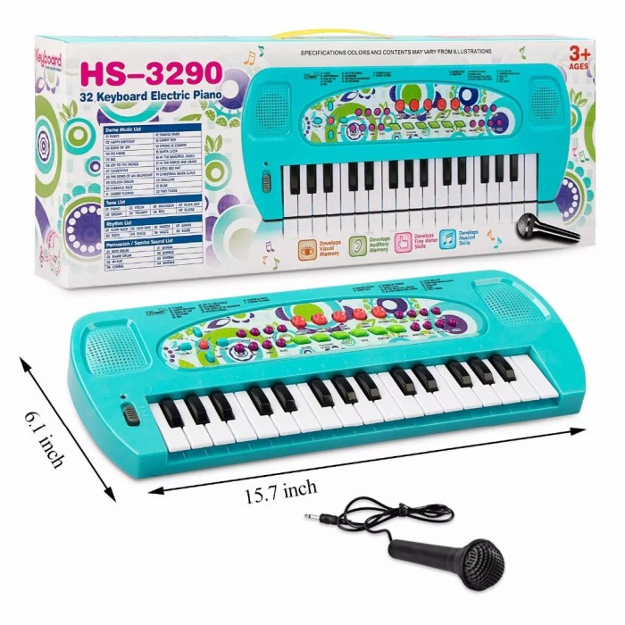 Mainan 32 Keyboard Electric Piano Organ Musik HS-3290